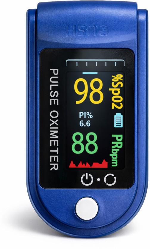 curecheck Classic Blue 01 Pulse Oximeter(Blue)