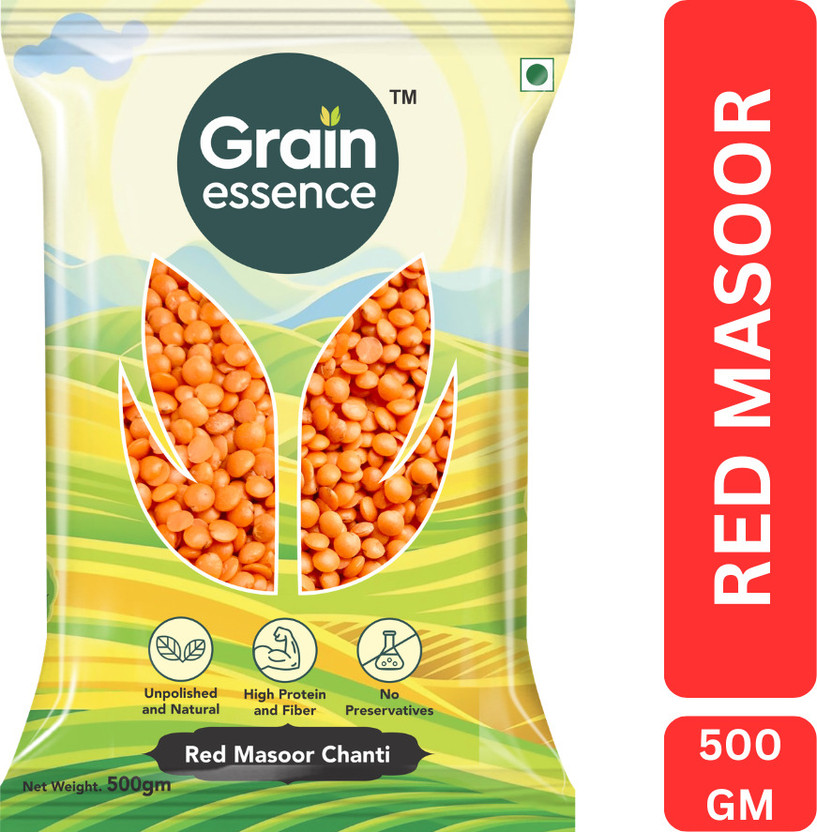 GRAIN ESSENCE Unpolished Masoor Chhanti(500 g)