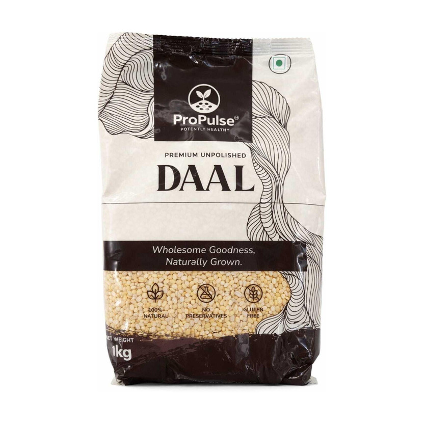 ProPulse ProPulse Unpolished Yellow Moong Dal (Split)(1 kg) - Flipkart Deal