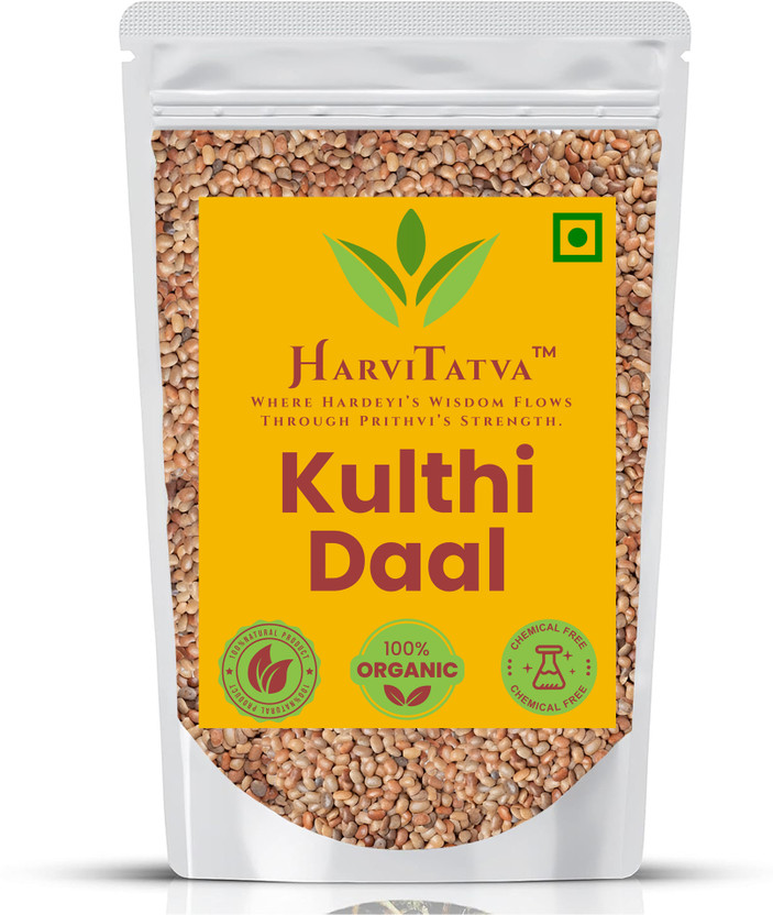 HarviTatva Organic Unpolished Horse Gram(400 g)
