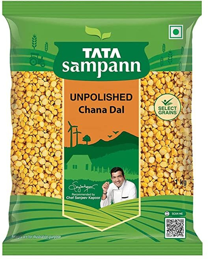 Tata Organic Yellow Chana Dal (NA)(500 g)