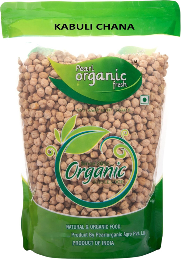 Pearl Organic Fresh Kabuli Chana(1000 g)