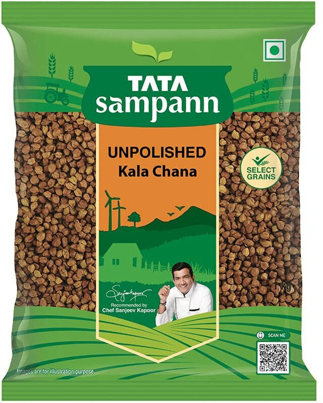 Tata Tata Organic Unpolished Chana(1000 g) - Flipkart Deal