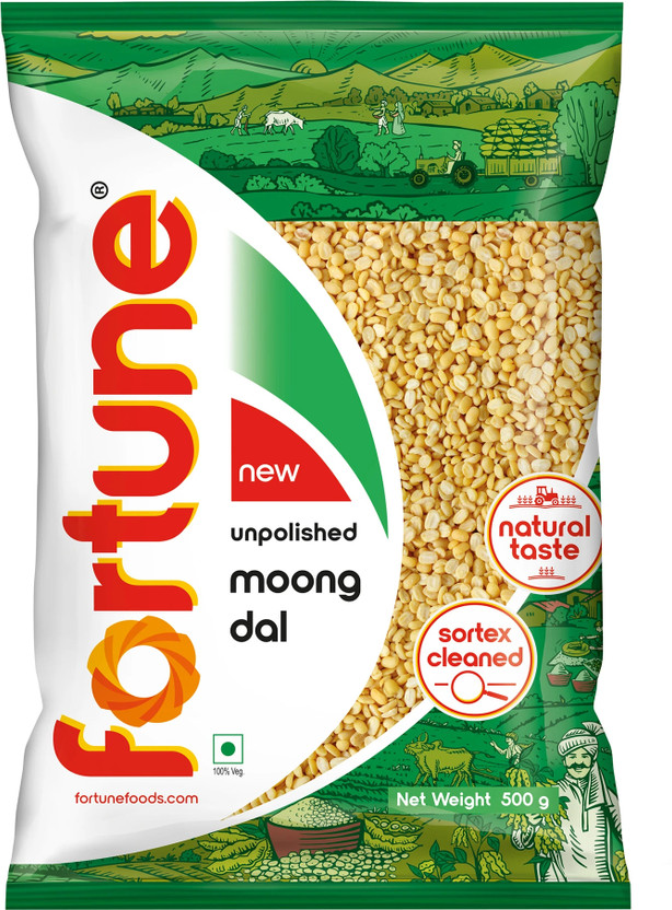 FORTUNE Moong Dal (Split)(500 g)