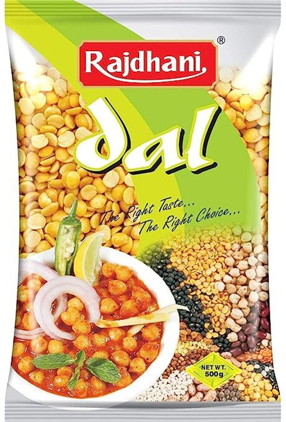 Rajdhani Toor/Arhar Dal (Split)(1000 g)