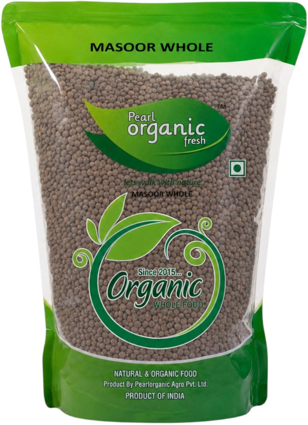 Pearl Organic Fresh Masoor Dal (Whole)(1000 g)