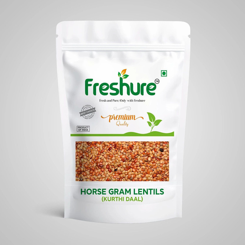 Freshure Organic Brown Horse Gram (Whole) (Kurthi Dal)(250 g)