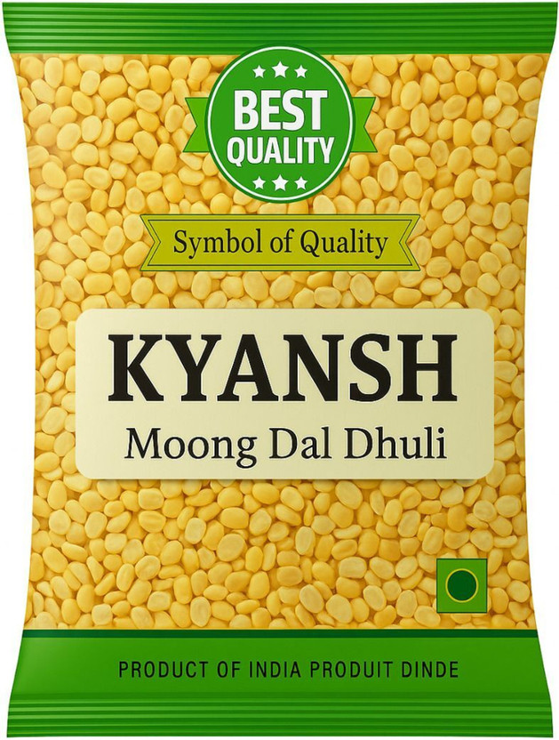 Kyansh Yellow Moong Dal (Split) (NA)(500 g)