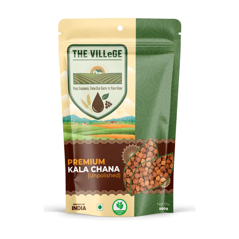 THE THE VILLEGE Unpolished Chana(500 g) - Flipkart Deal