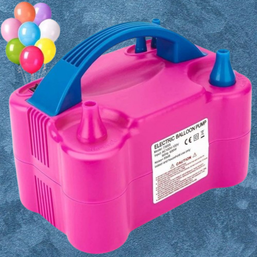 creativnest Heat Dissipation Electric Balloon Blower Machine Balloon Pump(Multicolor)