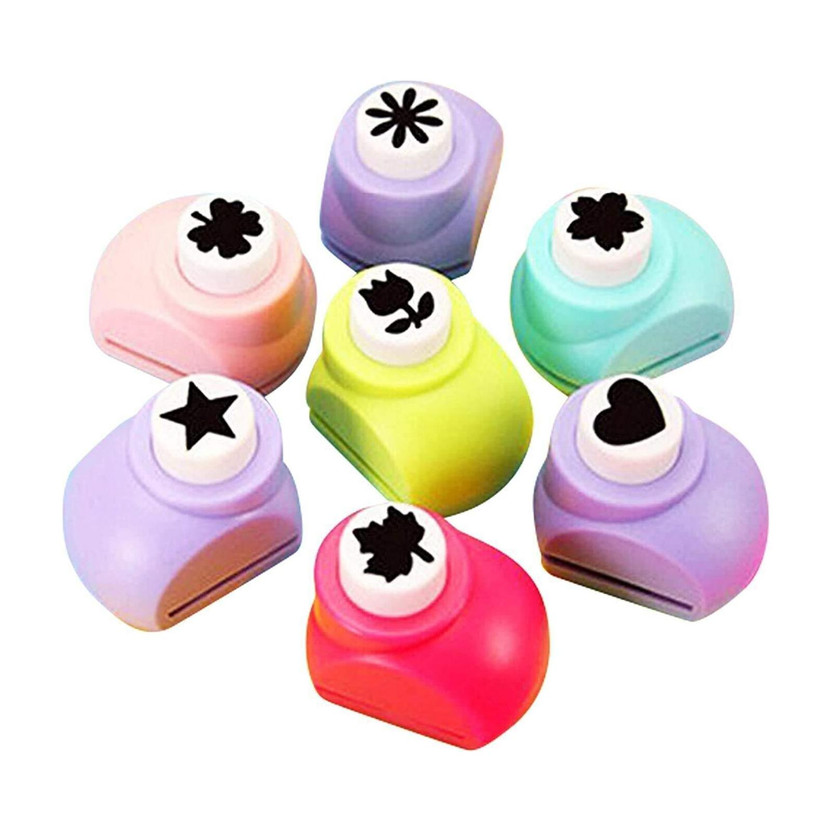 FATFISH FATFISH diy art & craft punch kit for school projects (designs as per stock) Punches & Punching Machines(Set Of 6, Multicolor) - Flipkart Deal