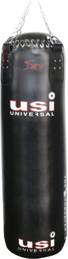 usi Punching Bag, Punching Bag Filled, 120cm Fury PU Boxing Bag With Chain Hanging Bag(HEAVY, 120)