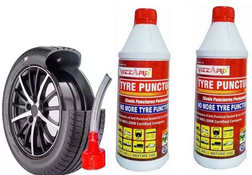 Aayatouch Tyre Sealer Anti Puncture Tyre Sealant for All Two Wheeler Pack Of 2 Tubeless Tyre