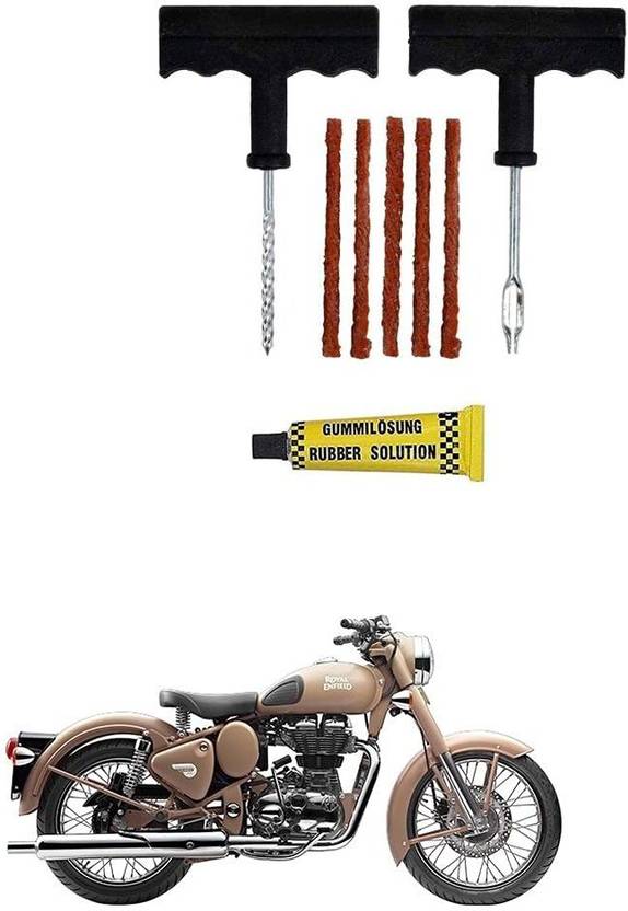 royal enfield puncture