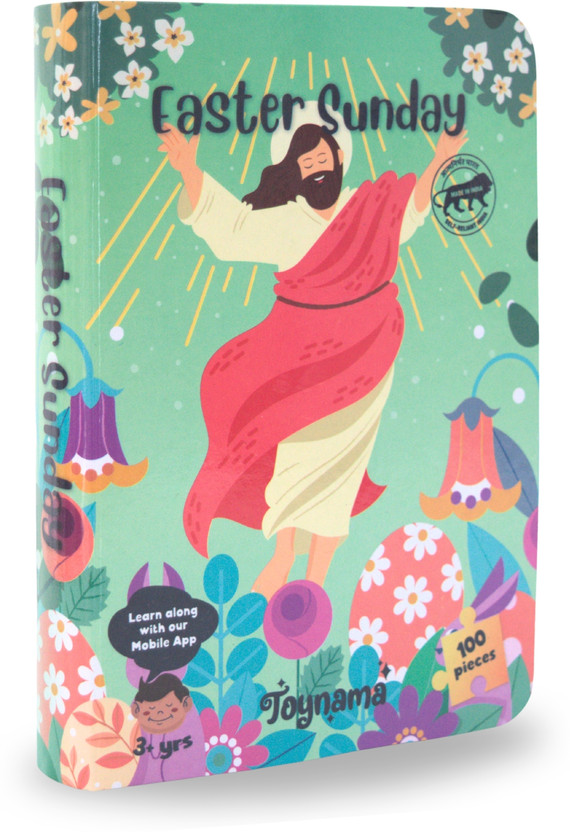 Toynama Toynama Easter Sunday Jigsaw Puzzles - 100 Pcs Puzzle with Learning App(1 Pieces) - Flipkart Deal