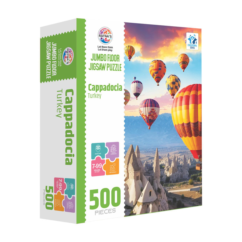 Ratnas Ratnas Turkey Cappadocia Jumbo Jigsaw Puzzle (1570)(500 Pieces) - Flipkart Deal