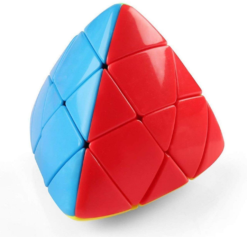 MoYu 4er Puzzle Cube Set - 3x3 Pyraminx + Megaminx + Skewb + SQ1 Cube