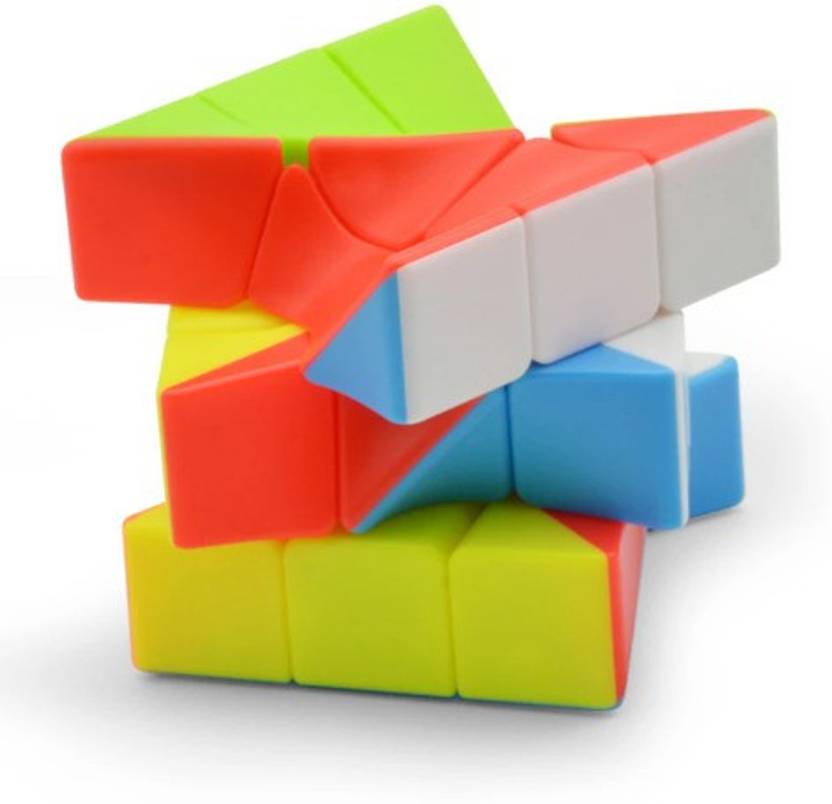 Intelligent High Speed 3x3 Stickerless Speed Magic Puzzle Twister Cube ...