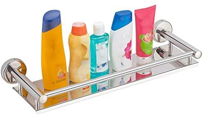 Elexa Elexa Hardware Bathroom Shelves Chrome (Silver, 16 inch Long, 5 inch Wides, Silver Color) Stainless Steel Wall Shelf(Number of Shelves - 1) - Flipkart Deal