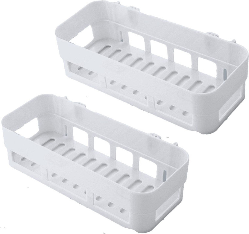 Shrey Shrey Self Adhesive Multi-Purpose Wall Hanging BATHROOM floating Shelf 1.233 Regular Organizer - Flipkart Deal