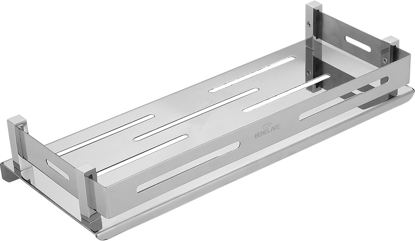 Benelave Stainless Steel Wall Shelf(Number of Shelves - 1, Steel)