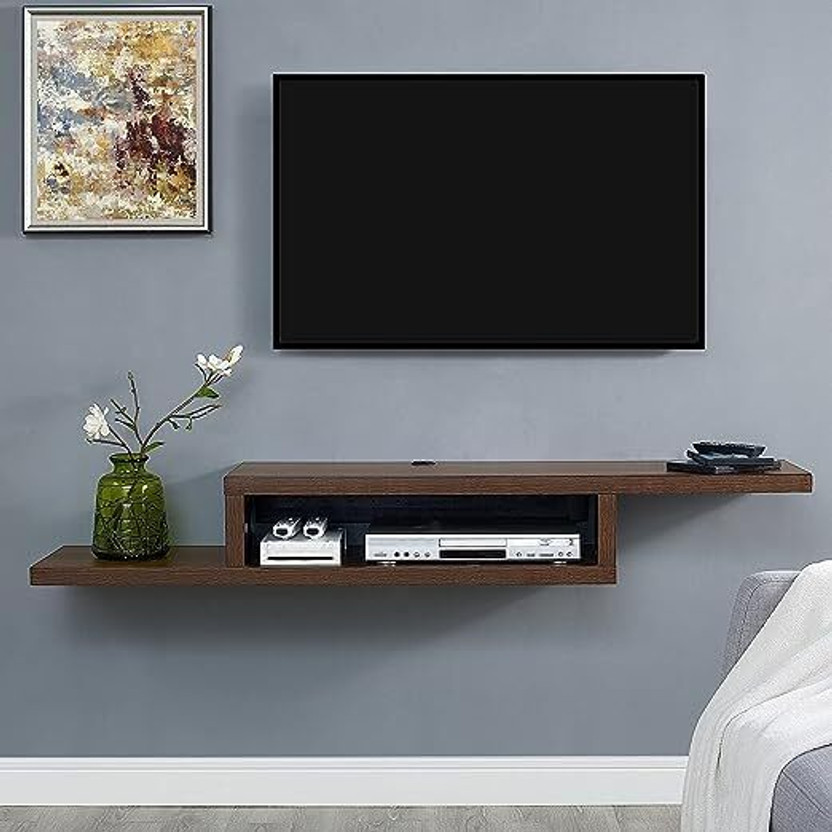FUTURE GENERATION A GROUP Setup box stand Wooden Wall Shelf(Number of Shelves - 4)