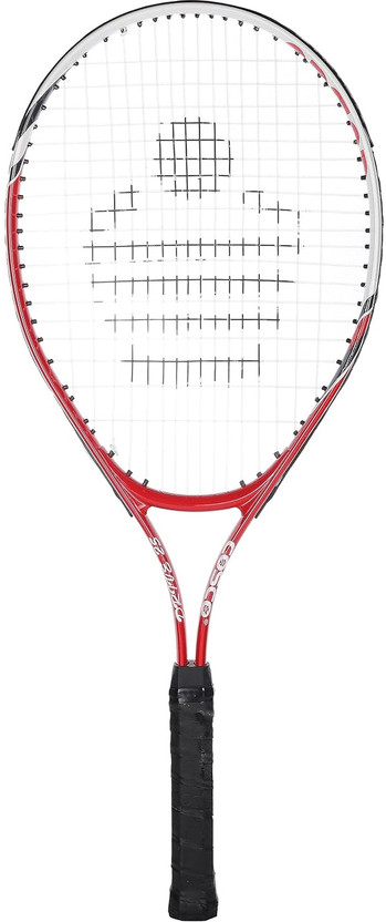 COSCO Drive 25 Tennis Racket Junior Size, Aluminium (25 Inches) ¾ Cover (Alloy Steel) Multicolor Strung Tennis Racquet(Pack of: 1, 270 g)
