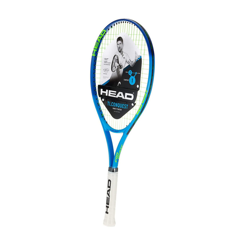 Head Ti- Conquest Blue Strung Tennis Racquet(Pack of: 1, 275 g)