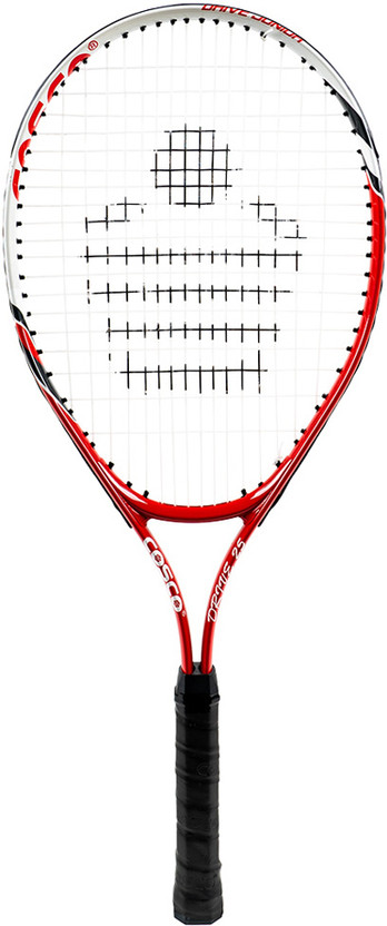 COSCO Drive 25 (8 to 10 Year Only) Red, White Strung Tennis Racquet(Pack of: 1, 270 g)