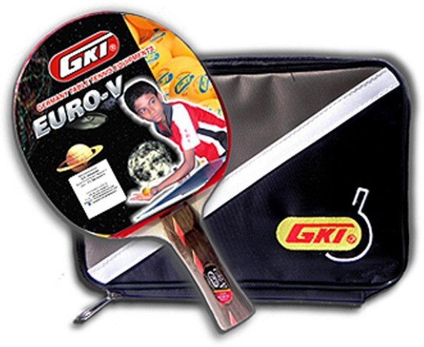 GKI EURO V Multicolor Table Tennis Racquet(Pack of: 1, 323 g)