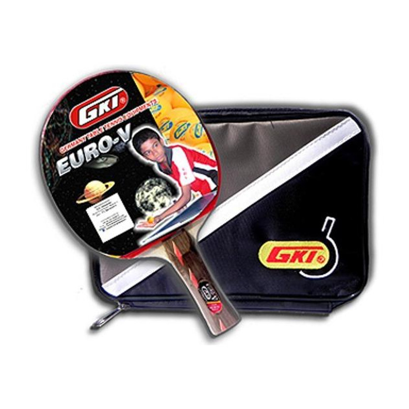 GKI EURO V Multicolor Table Tennis Racquet(Pack of: 1, 323 g)
