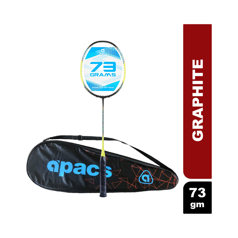 apacs Counter Attack (73G, 35LBS) Green, Black Unstrung Badminton Racquet(Pack of: 1, 73 g)