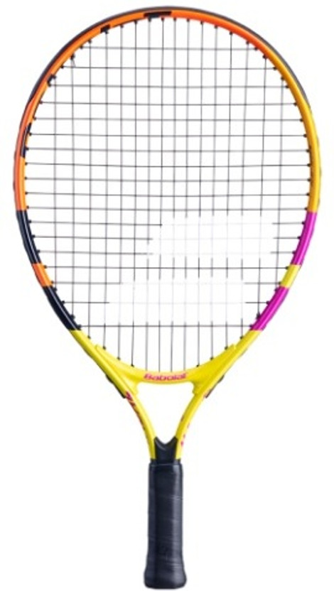 BABOLAT NADAL JUNIOR 19 Yellow, Orange, Purple Strung Tennis Racquet(Pack of: 1, 179 g)