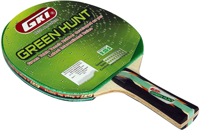 GKI GREEN HUNT Multicolor Table Tennis Racquet(Pack of: 1, 280 g)