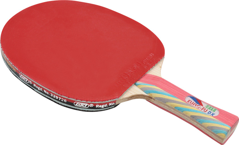 GKI KUNGFU DX Table tennis Red Table Tennis Racquet(Pack of: 1, 86 g)