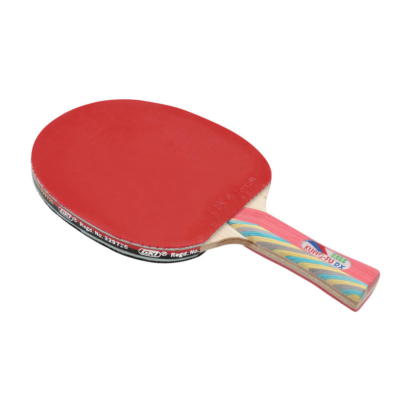 GKI KUNGFU DX Table tennis Red Table Tennis Racquet(Pack of: 1, 86 g)