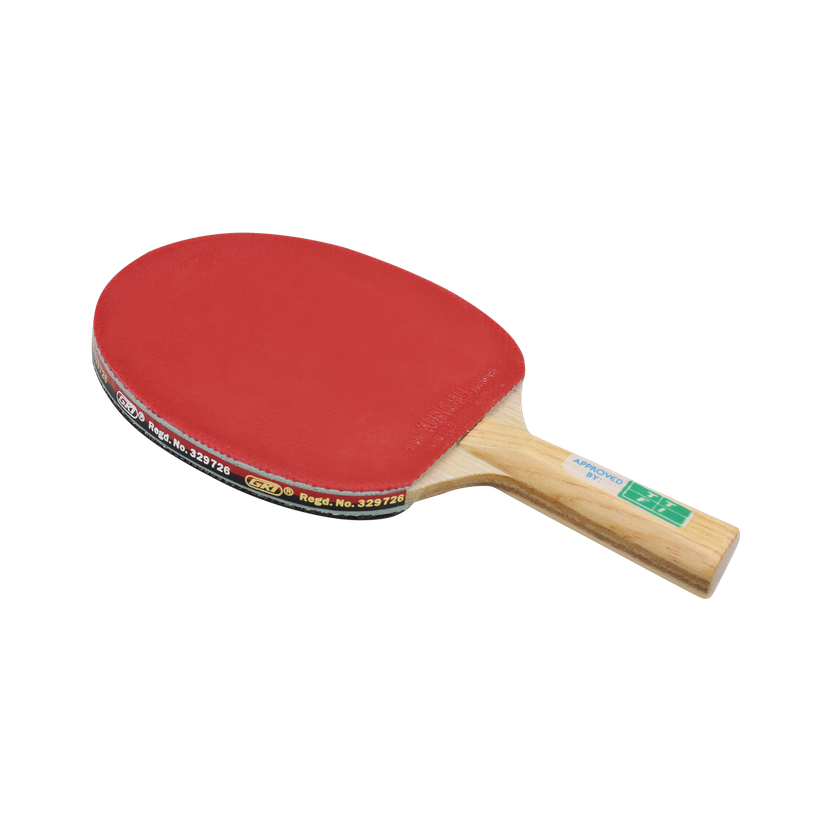 GKI KUNG FU Table tennis Red Table Tennis Racquet(Pack of: 1, 87 g)