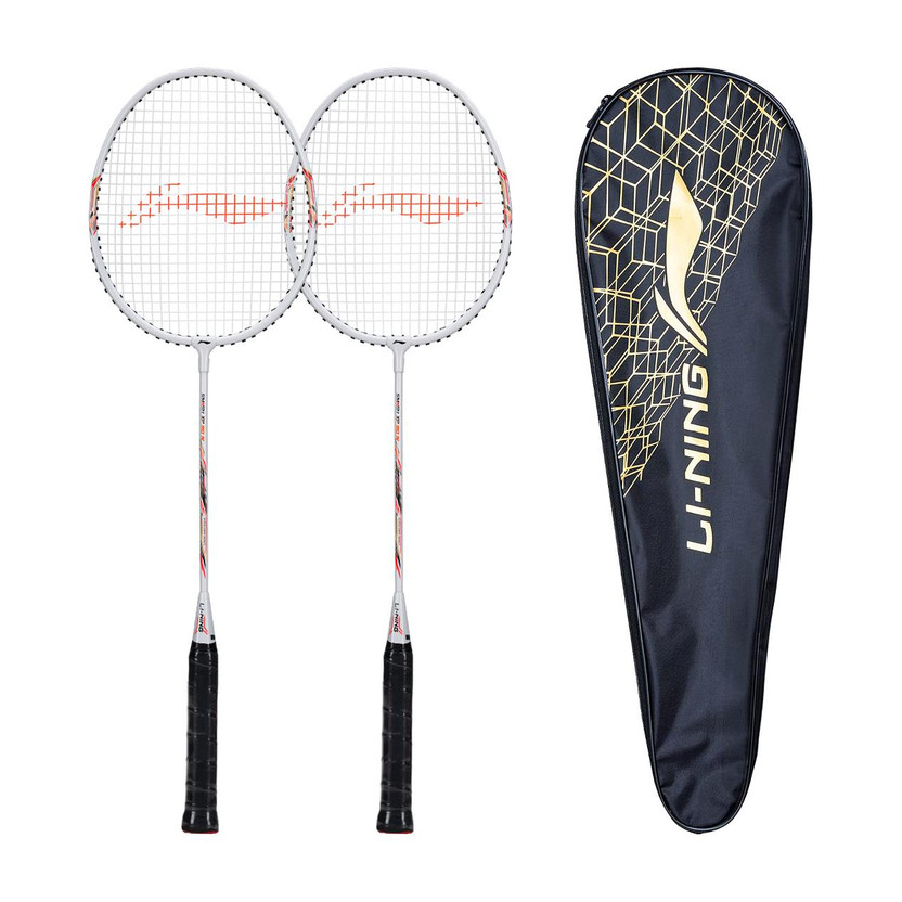 LI-NING LI-NING Smash XP 90 IV (Set of 2 ) (White/Silver) Multicolor Strung Badminton Racquet(Pack of: 2, 95 g) - Flipkart Deal