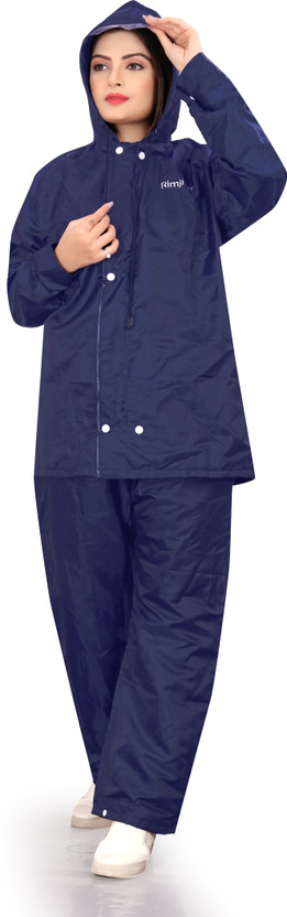SURATILALA Solid Women Raincoat