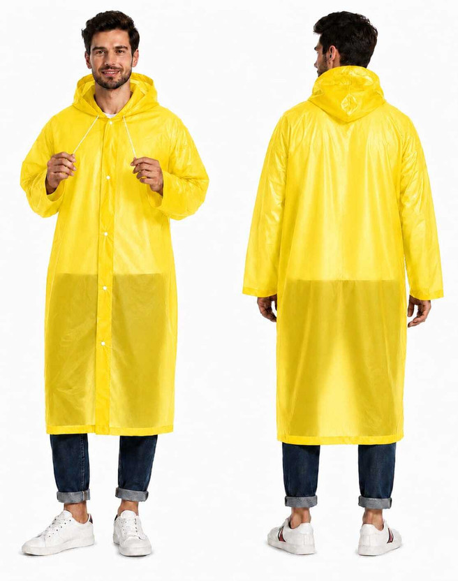 ST ST Retail Solid Men & Women Raincoat - Flipkart Deal
