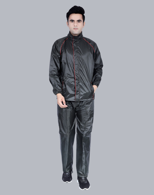 DOLANTO Solid Men Raincoat - Buy 