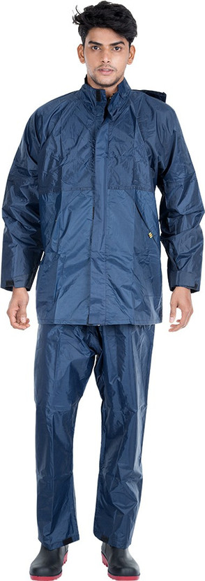 BRC Duckback Solid Men Raincoat - Buy 