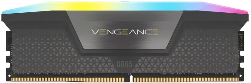 Corsair Corsair VENGEANCE RGB DDR5 DDR5 16 GB (Single Channel) PC DRAM (VENGEANCE RGB 16GB (1x16GB) DDR5 DRAM)(Black) - Flipkart Deal