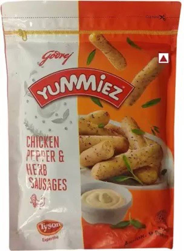 Godrej Chicken Pepper and Herb Sausages 250 g Price in India Buy