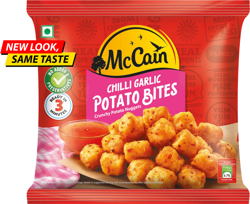 McCain Chilli Garlic Potato Bites(420 g)