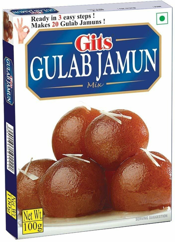 Gits Gulab Jamun Mix, 100g (Pack of 2)(100 g)