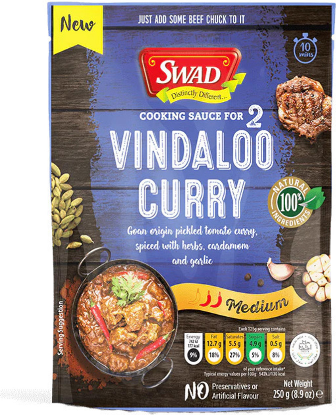 SWAD Vindaloo Curry Cooking Sauce(250 g)