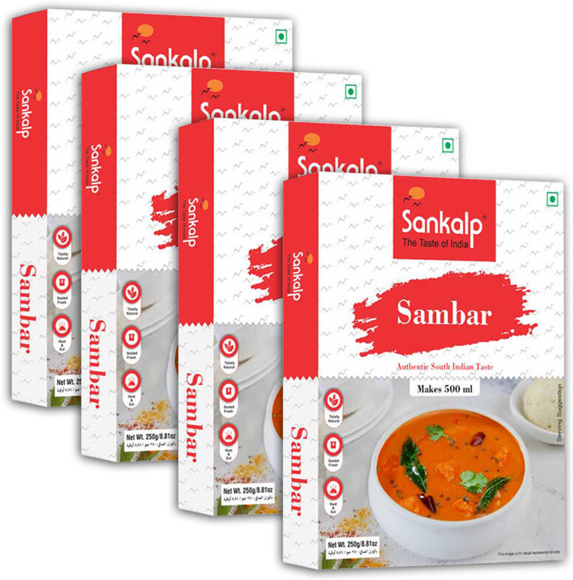 Sankalp by Sankalp Instant Sambar Mix-Ready to Eat-No Preservatives(1000 g)