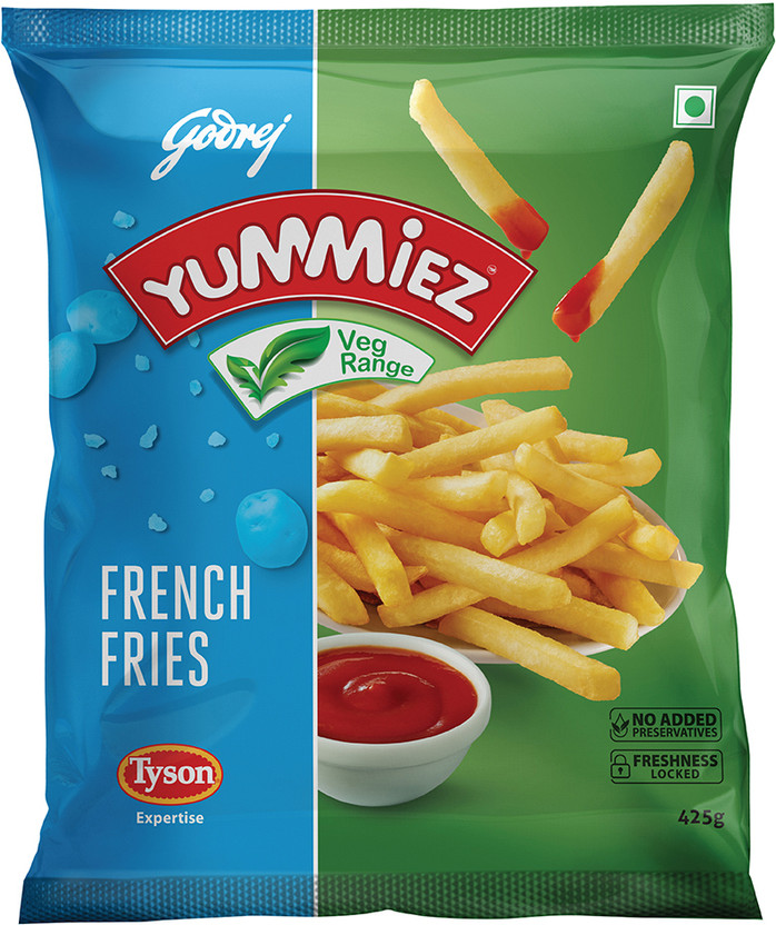 Godrej Yummiez French Fries 425g(0.425 kg)