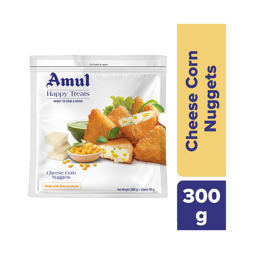 Amul Cheese Corn Nuggets(300 g)